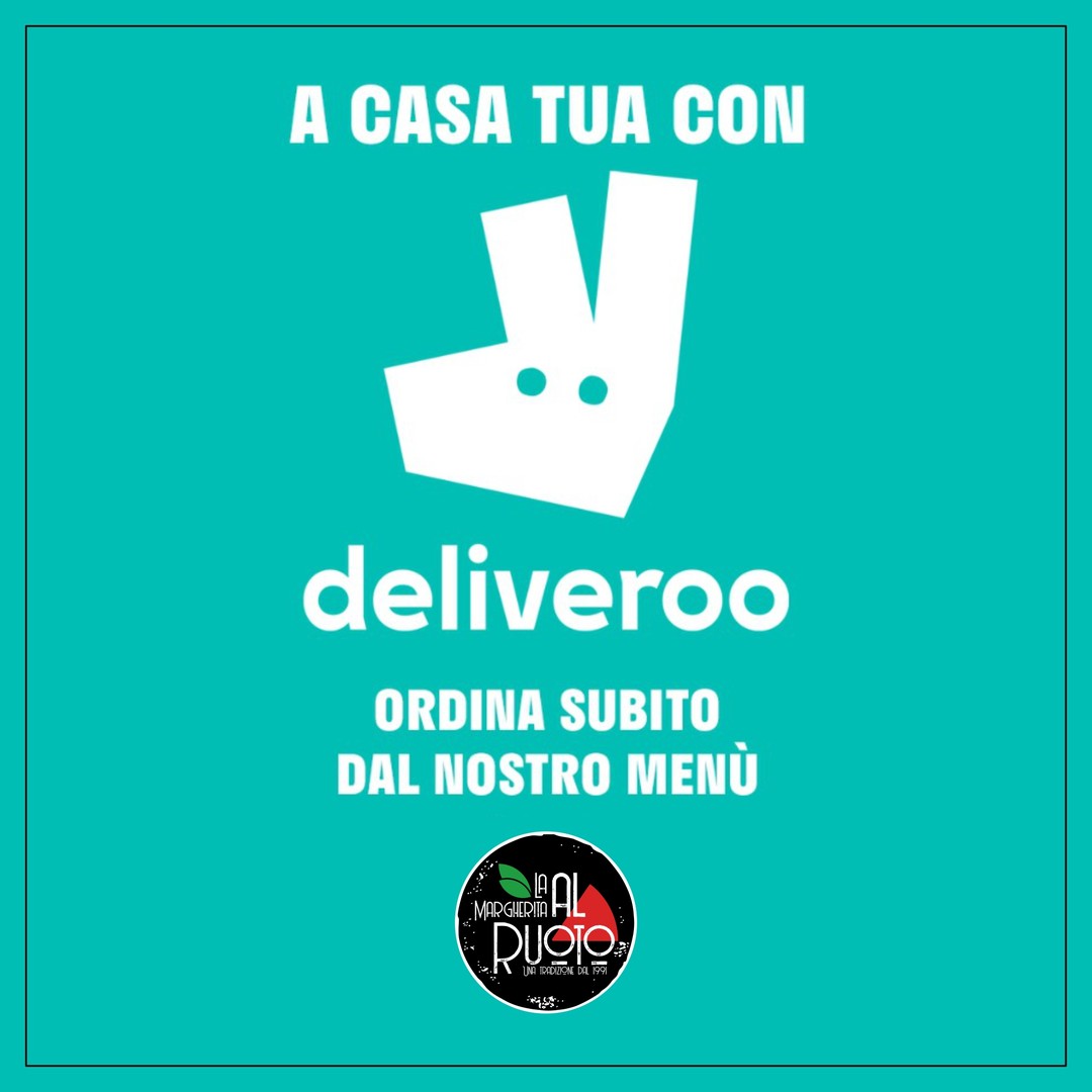 Da oggi puoi programma la consegna delle tue #pizze anche su #Deliveroo. 😃
Scegli tu la fascia oraria ideale e mettiti comodo...al resto ci pensiamo noi! 😍

Ecco il link per visualizzare il nostro menù: 👇
https://deliveroo.it/it/menu/san-giuseppe-vesuviano/san-giuseppe-vesuviano/pizzeria-la-margherita-al-ruoto

#lamargheritalruoto #sangiuseppevesuviano